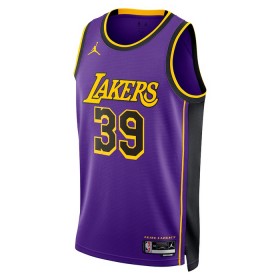 Maillot Basket Homme Los Angeles Lakers Dwight Howard 39 2022-23 Jordan Statement Edition Violet Swingman